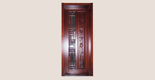 镇江卧室门选红木门中式风格还是白色好